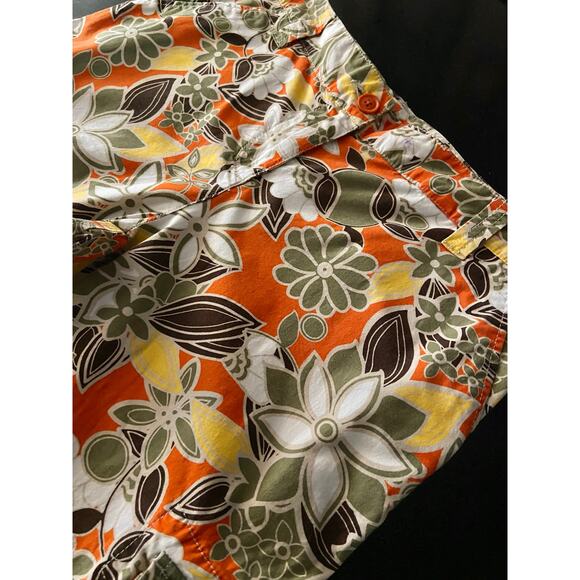 STYLE & CO. Multicolored Floral Cargo Crop Pants sz 6P - Picture 2 of 12